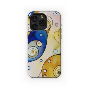 Watercolor Abstract Klimt Phone Case iPhone Samsung Cover Pixel 3158