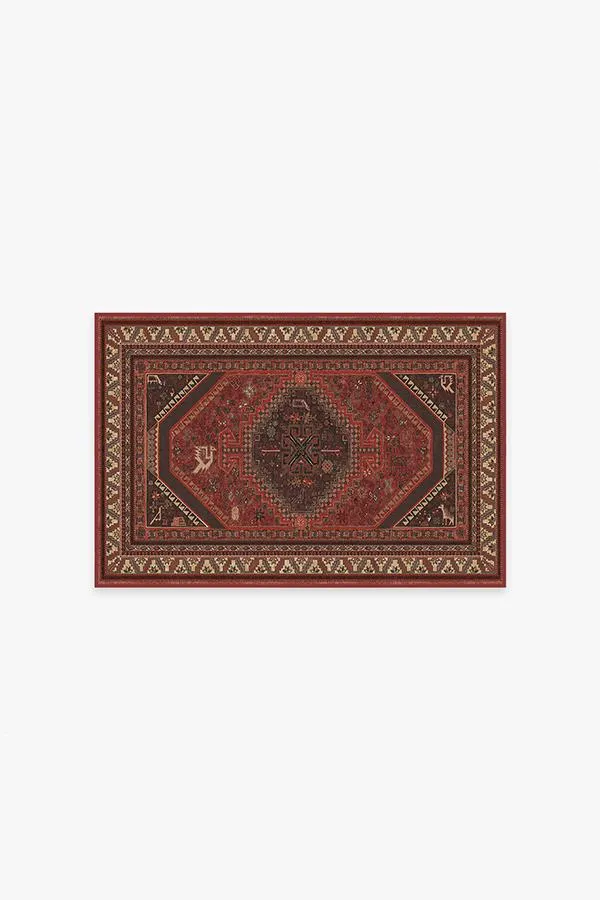 Zareen Scarlet Red Rug