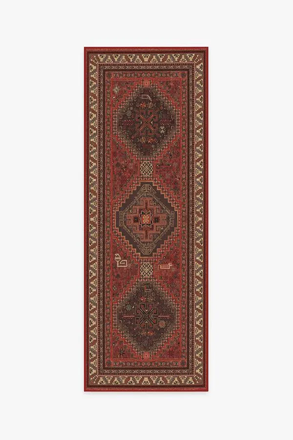 Zareen Scarlet Red Rug