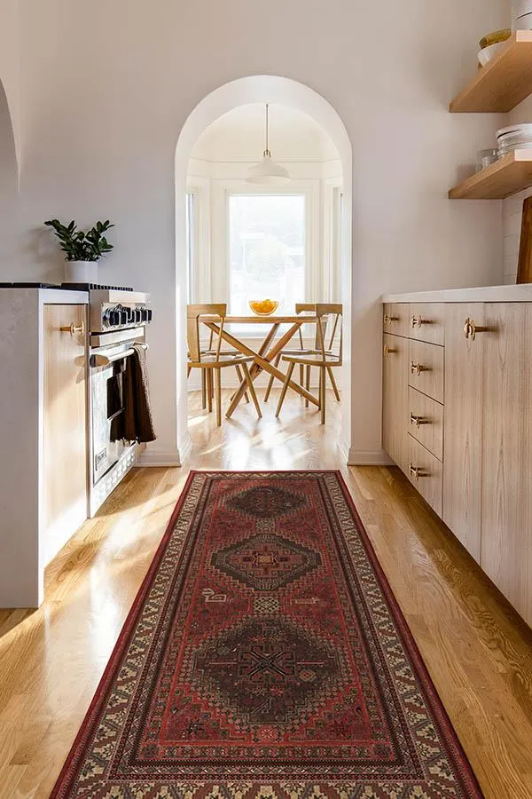 Zareen Scarlet Red Rug