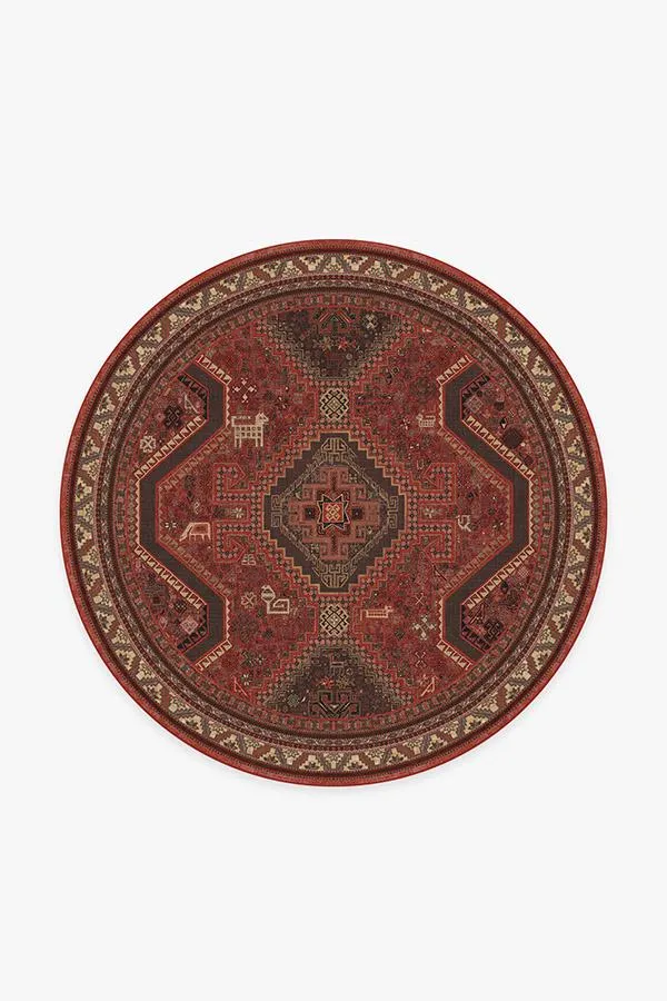 Zareen Scarlet Red Rug