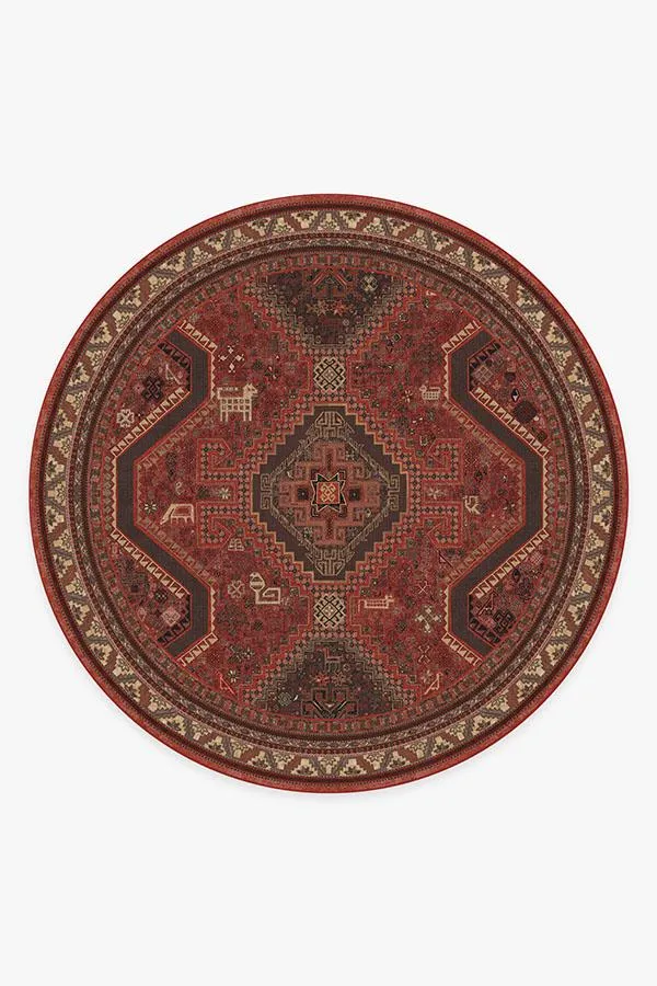 Zareen Scarlet Red Rug