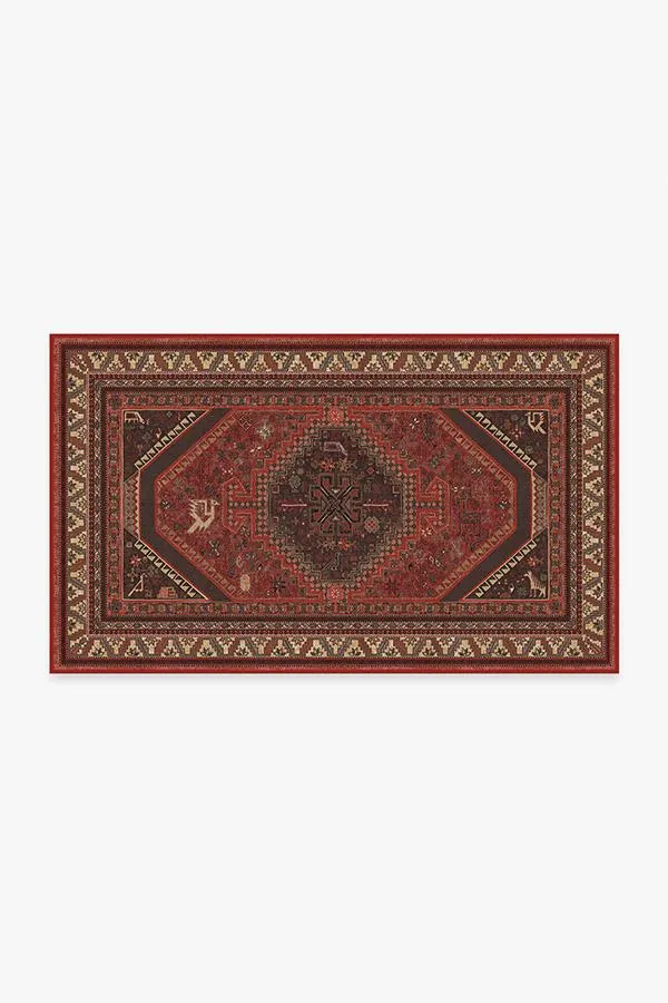 Zareen Scarlet Red Rug